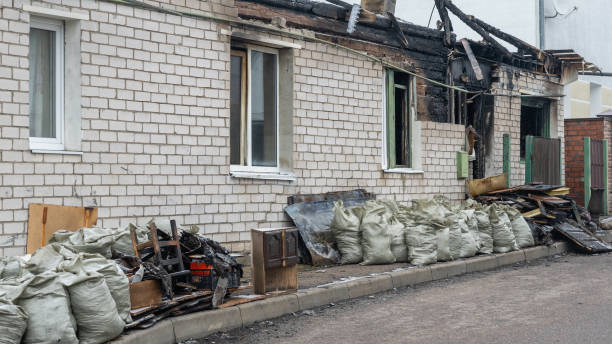 Professional Smoke Damage Removal technician working in Young America, MN